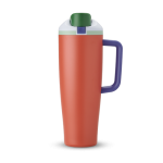 FreeSip Tumbler 40oz - Cupholder friendly. Leak-proof. 24 hours cold.