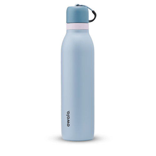 FreeSip Twist 24oz - Carbonation friendly. Leak-proof. Built-in straw.